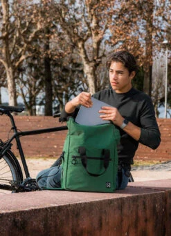 Sacoche Arrière Avec Housse De Pluie Incluse - Willex -Jesuis à Vélo Soldes sacoche arriere avec housse de pluie incluse willex 10