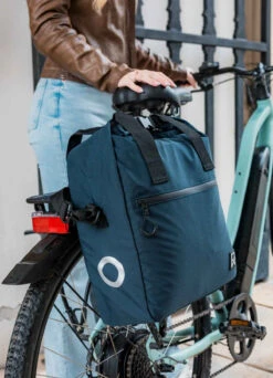 Sacoche Arrière Avec Housse De Pluie Incluse - Willex -Jesuis à Vélo Soldes sacoche arriere avec housse de pluie incluse willex 4