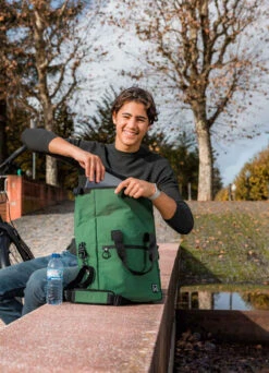 Sacoche Arrière Avec Housse De Pluie Incluse - Willex -Jesuis à Vélo Soldes sacoche arriere avec housse de pluie incluse willex 9