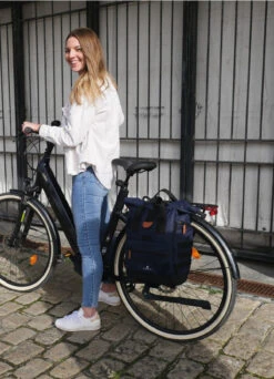 Sacoche Arrière Roll-top Convertible Sac à Dos - Hapo-G