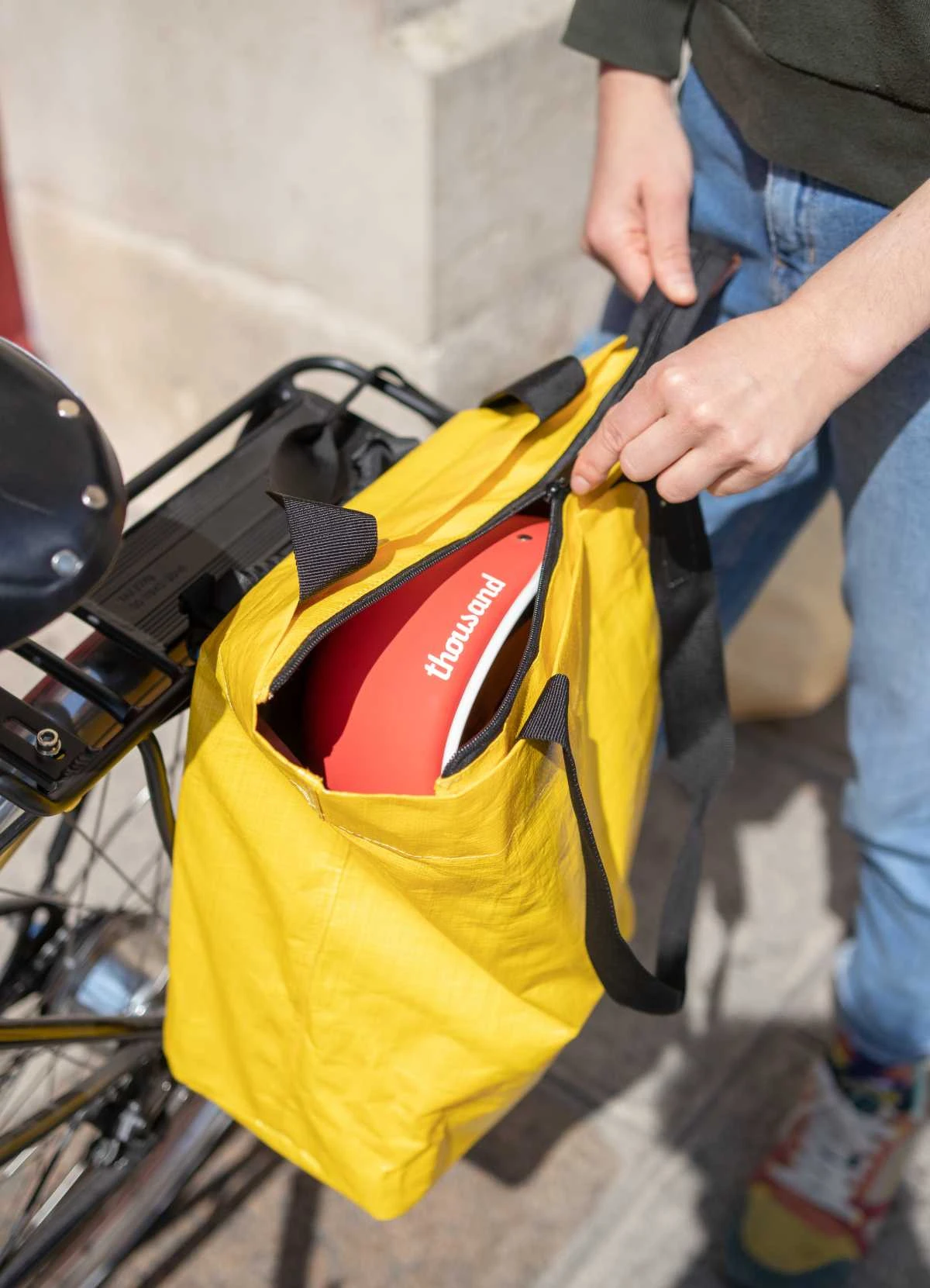 Sacoche Cabas Vélo Porte-bagages - Hapo-G 12 Sacoche Cabas Vélo Porte-bagages - Hapo-G – Image 10