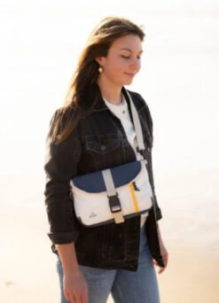 Sacoche De Guidon Scooty - Sailbags -Jesuis à Vélo Soldes sacoche de guidon scooty sailbags 2