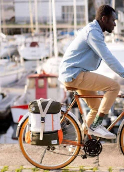 Sacoche Sac à Dos En Voile Recyclée Made In France -Jesuis à Vélo Soldes sacoche sac a dos en voile recyclee made in france 3