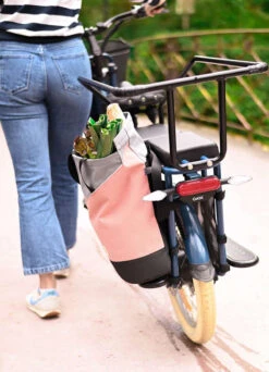 Sacoche Vélo Tote-bag POW - Mero Mero -Jesuis à Vélo Soldes sacoche velo tote bag pow mero mero 9