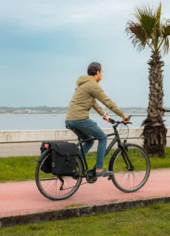 Sacoches Double Avec Housse De Pluie - Willex -Jesuis à Vélo Soldes sacoches double avec housse de pluie willex 4