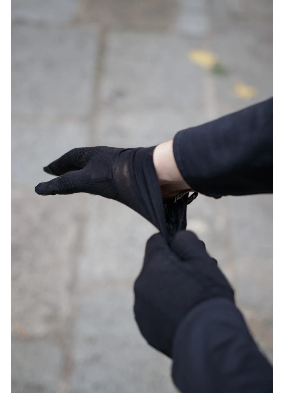 Sous-gants Vélo En Laine Mérinos - Cairn 5 Sous-gants Vélo En Laine Mérinos - Cairn – Image 3