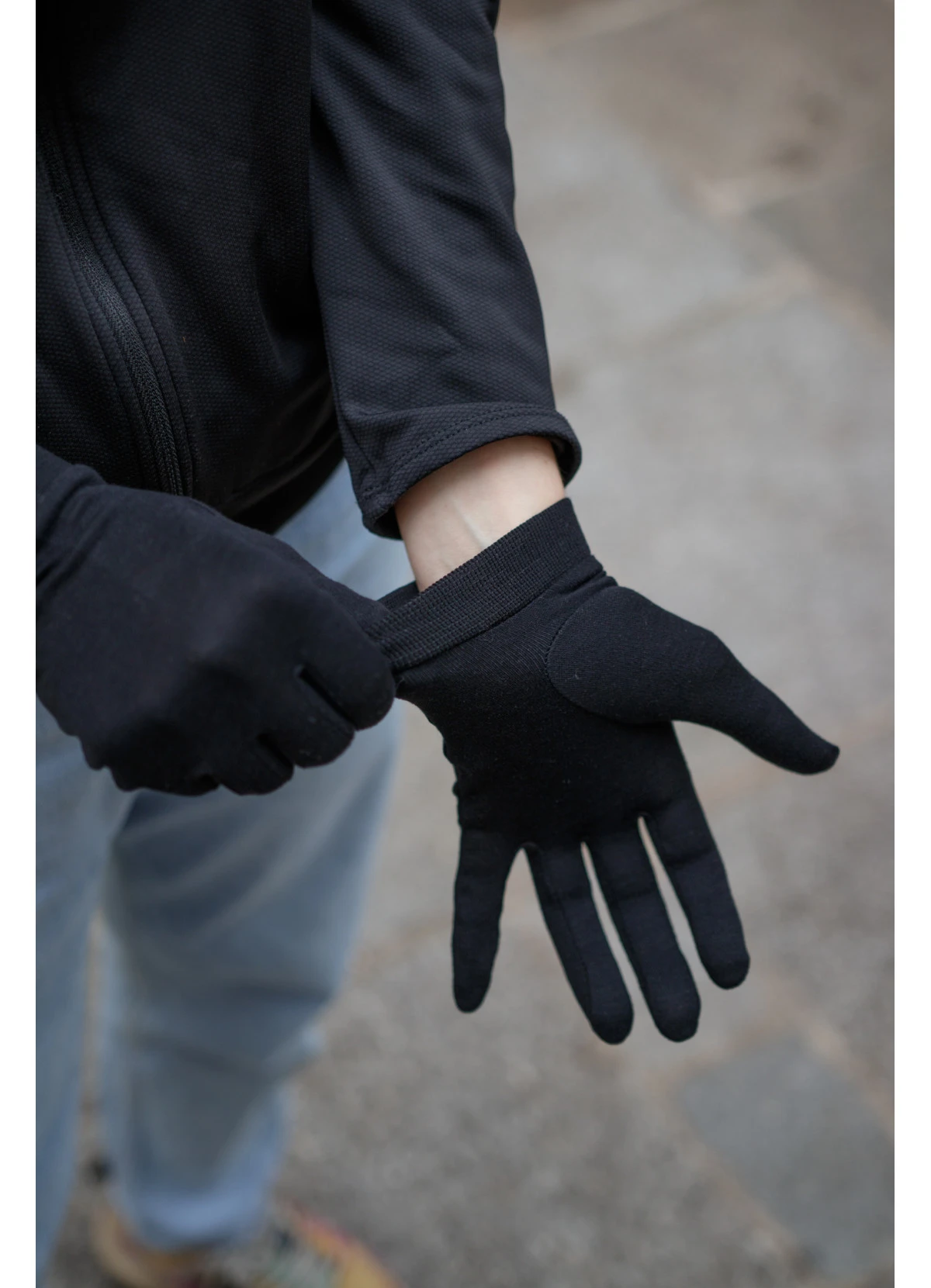 Sous-gants Vélo En Soie - Cairn 4 Sous-gants Vélo En Soie - Cairn – Image 2