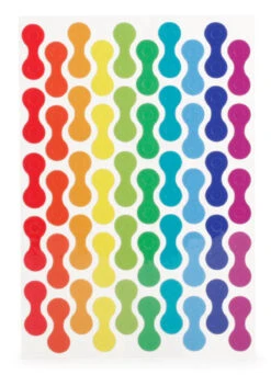 Stickers Réfléchissants Rainbow - Kikkerland 8 Stickers Réfléchissants Rainbow - Kikkerland -Jesuis à Vélo Soldes stickers reflechissants rainbow kikkerland 2