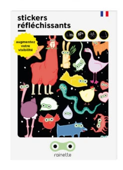 Stickers Vélo Réfléchissants - Rainette 33 Stickers Vélo Réfléchissants - Rainette -Jesuis à Vélo Soldes stickers velo reflechissants rainette 10