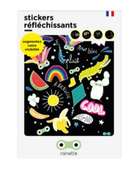 Stickers Vélo Réfléchissants - Rainette 34 Stickers Vélo Réfléchissants - Rainette -Jesuis à Vélo Soldes stickers velo reflechissants rainette 11