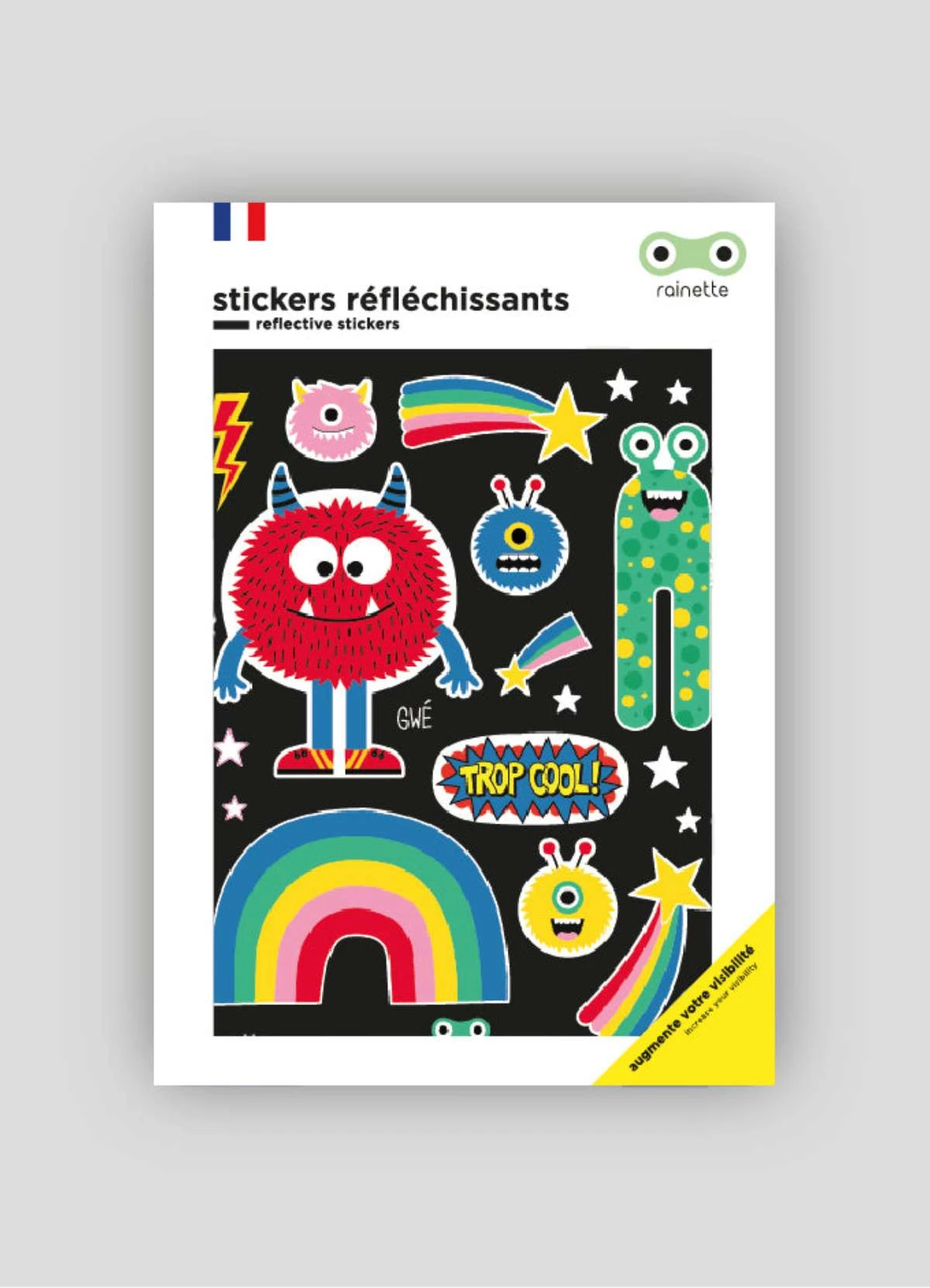 Stickers Vélo Réfléchissants - Rainette 20 Stickers Vélo Réfléchissants - Rainette – Image 18