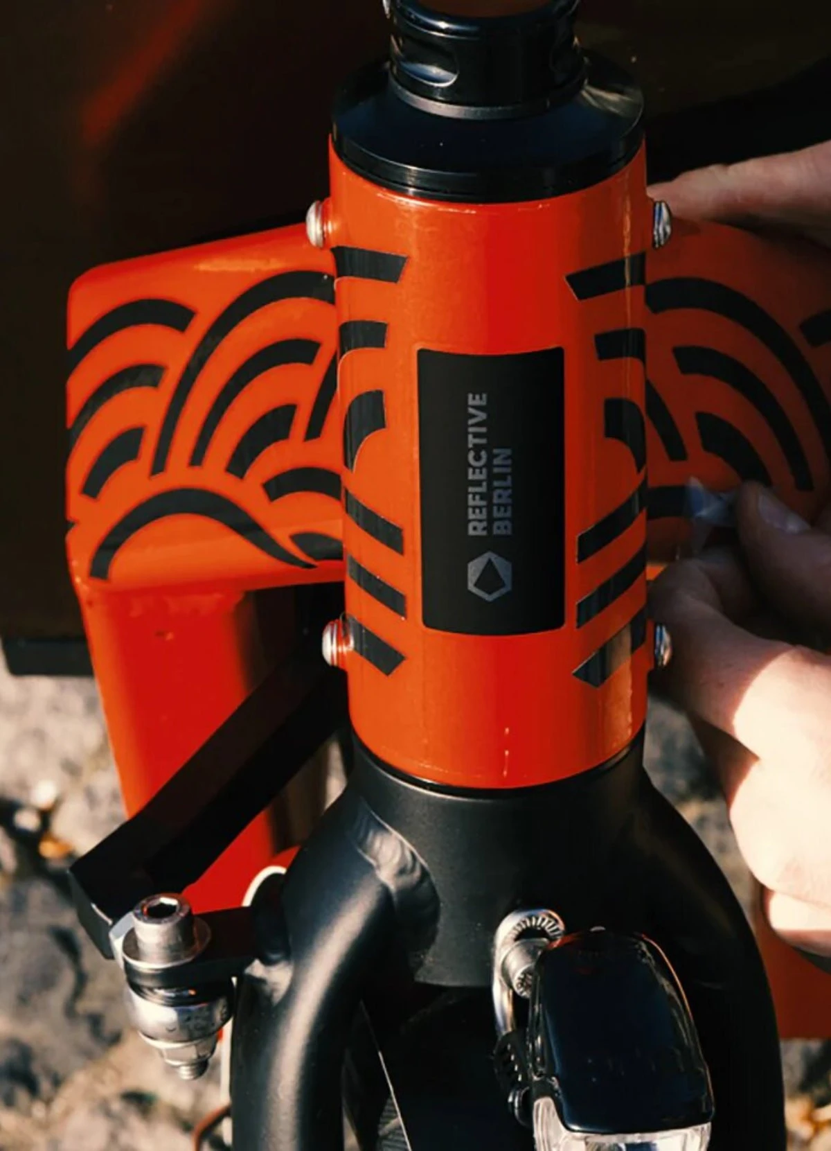 Stickers Vélo Réfléchissants Soleil - Reflective Berlin 5 Stickers Vélo Réfléchissants Soleil - Reflective Berlin – Image 3