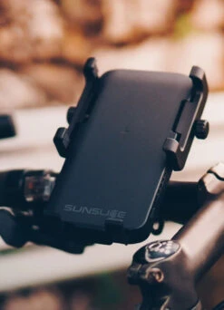 Support De Téléphone Avec Batterie Intégrée - Sunslice -Jesuis à Vélo Soldes support de telephone avec batterie integree sunslice 5