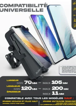 Support De Téléphone Avec Batterie Intégrée - Sunslice -Jesuis à Vélo Soldes support de telephone avec batterie integree sunslice 7