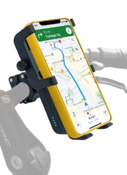 Support De Téléphone Avec Batterie Intégrée - Sunslice -Jesuis à Vélo Soldes support de telephone avec batterie integree sunslice 8