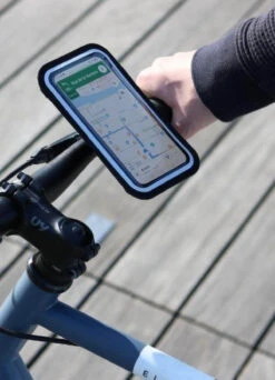 Support-smartphone Vélo Avec Pochette étanche - Shapeheart