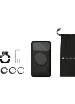 Support Téléphone Vélo Vissé Avec Pochette - Shapeheart -Jesuis à Vélo Soldes support telephone velo visse avec pochette shapeheart 4