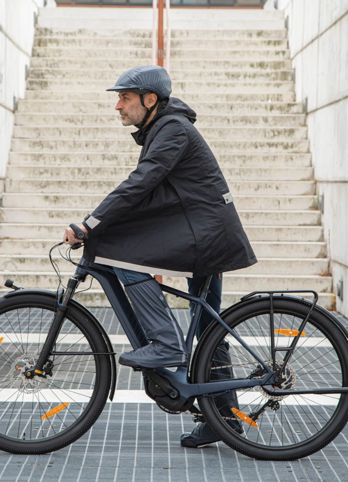 Sur-chaussures Pluie Vélo Ville - Tucano Urbano 4 Sur-chaussures Pluie Vélo Ville - Tucano Urbano – Image 2