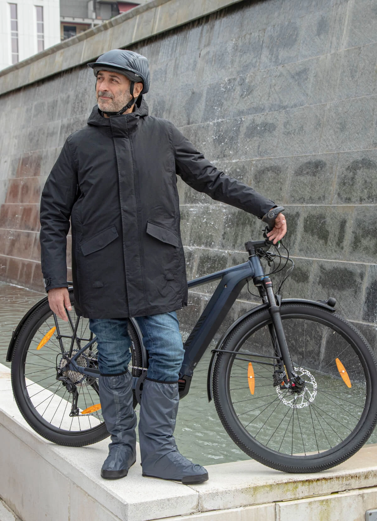 Sur-chaussures Pluie Vélo Ville - Tucano Urbano 5 Sur-chaussures Pluie Vélo Ville - Tucano Urbano – Image 3