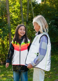 Veste Réfléchissante Vélo Enfant Darkflow - Gofluo -Jesuis à Vélo Soldes veste reflechissante velo enfant darkflow gofluo 2