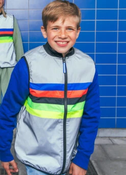 Veste Réfléchissante Vélo Enfant Julian - Gofluo -Jesuis à Vélo Soldes veste reflechissante velo enfant julian gofluo 3